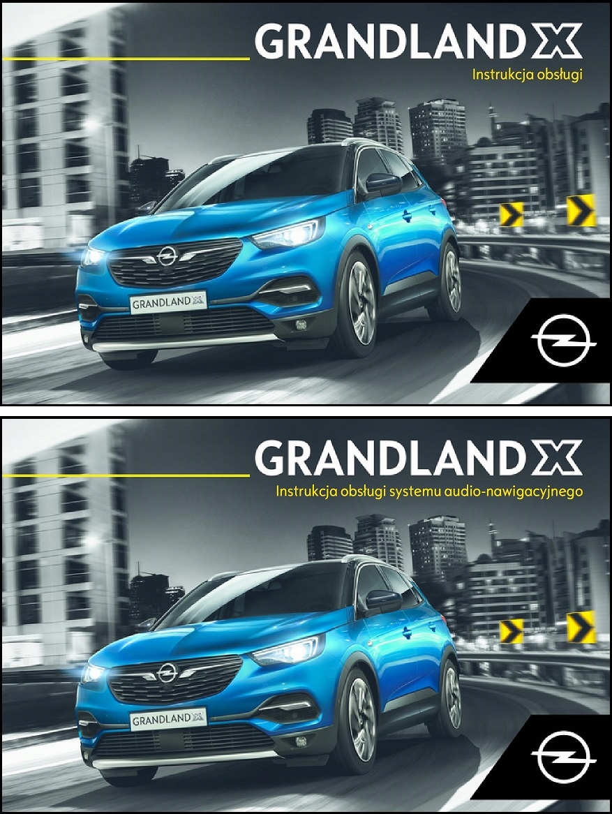 OPEL GRANDLAND X POLSKA INSTRUKCJA OBSŁUGI 2017-2021.