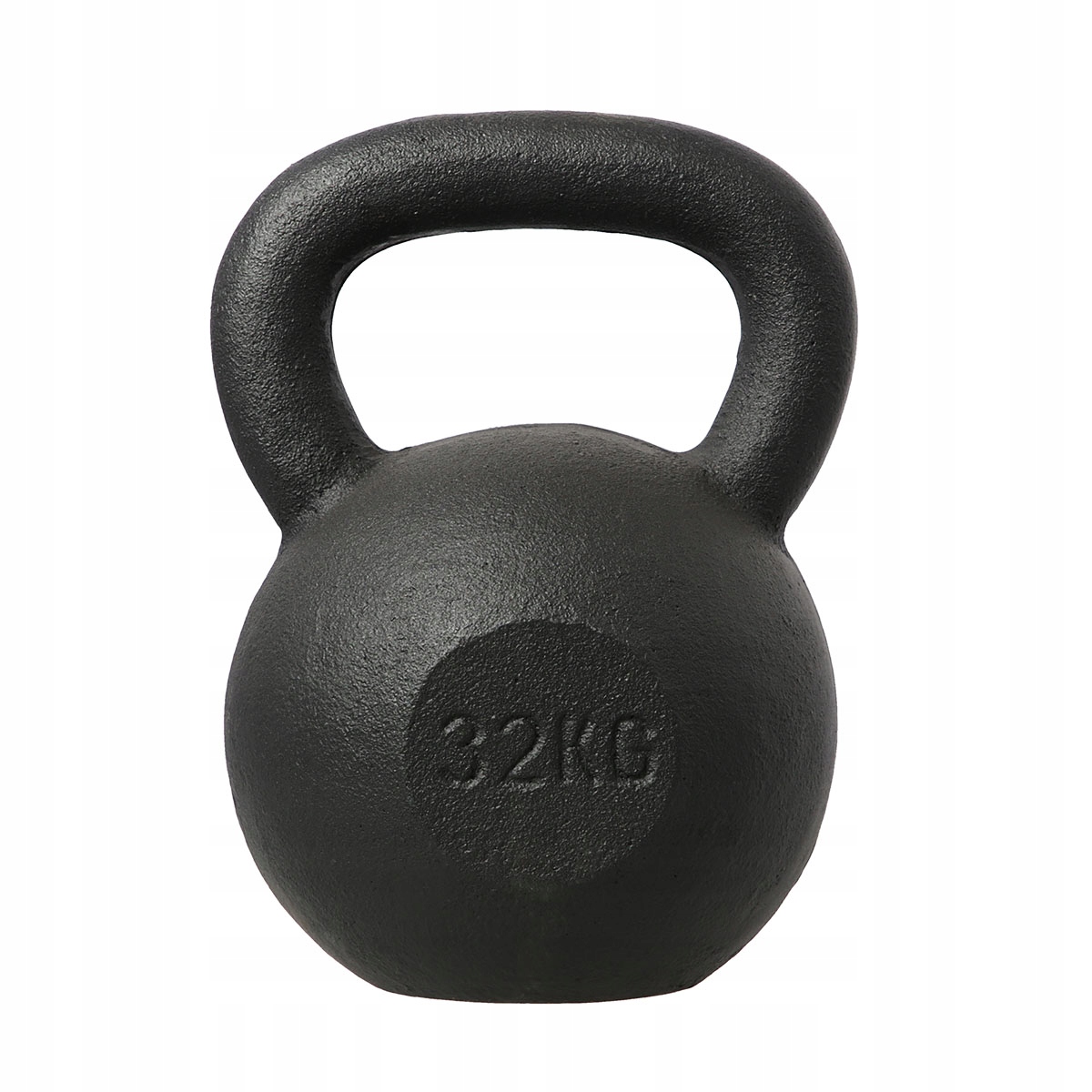 Kettlebell 32kg Żeliwny Hms KZG32 Hantla Ciężarek do Ćwiczeń Siłowych