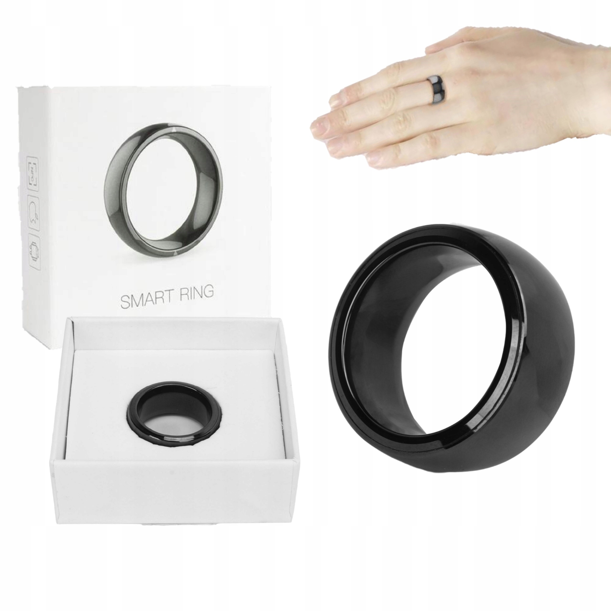 Smart Ring Inteligentní Prstýnek Nfc 13.56MHZ 125KHZ IC ID