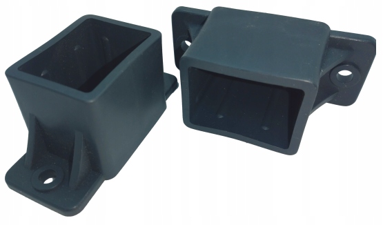 Spojovací úchytka rozpětí 40x30/40x27 20 Ks Antracit Grafit