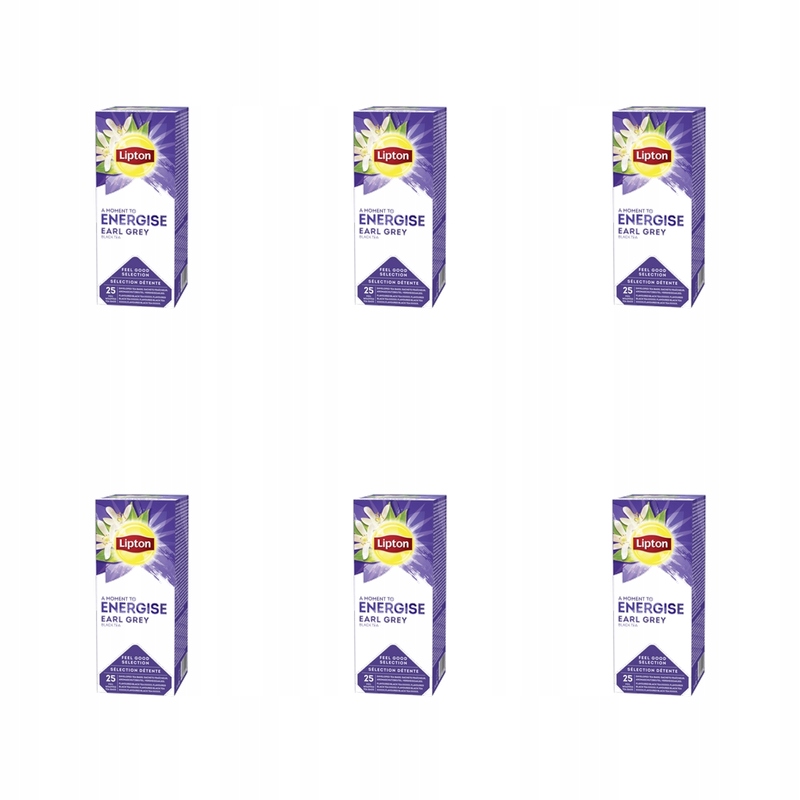 Lipton Classic Earl Grey 25 obálek x 2 g X6