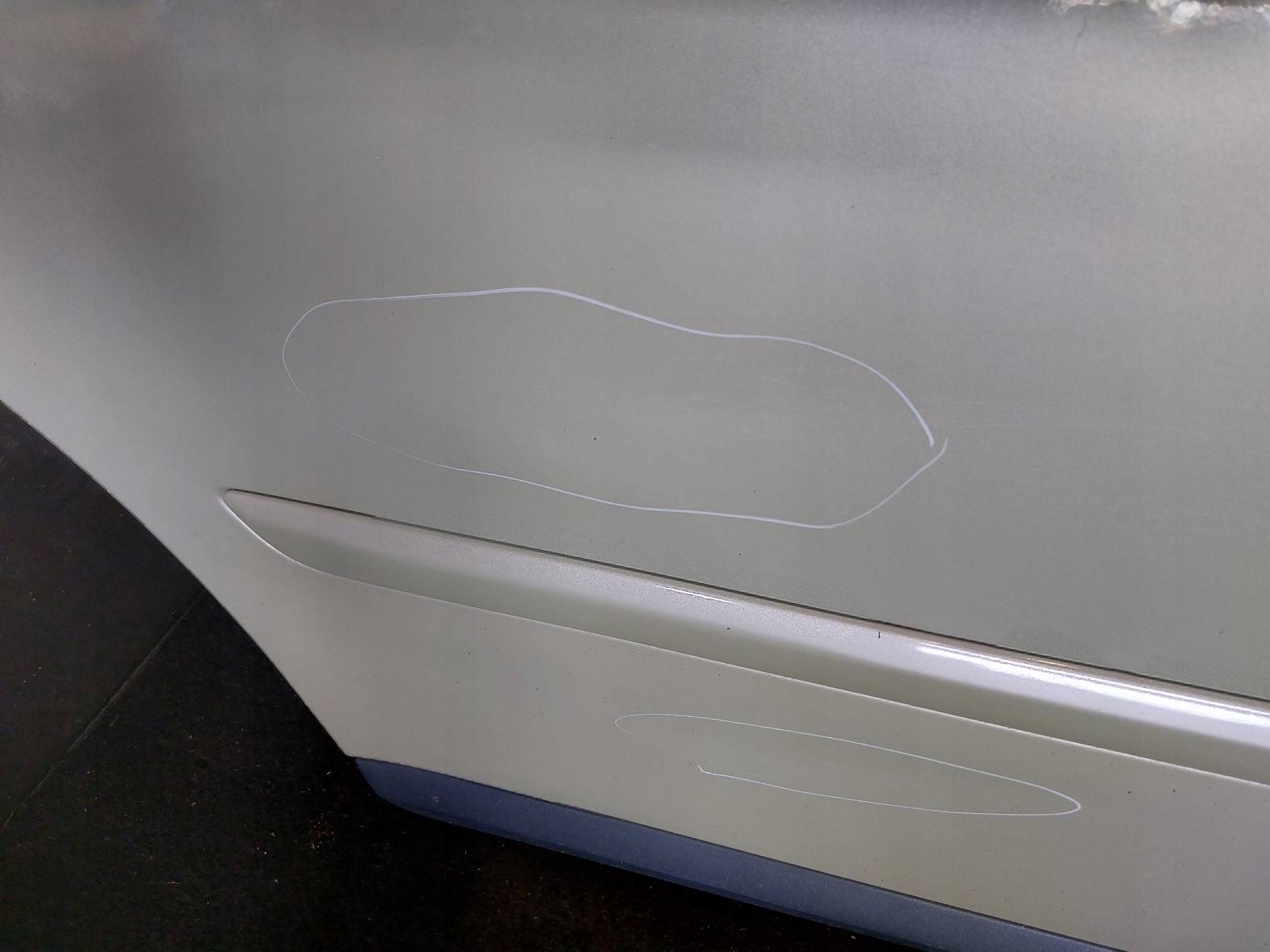 door complete right rear part VOLVO S40 II 464-46