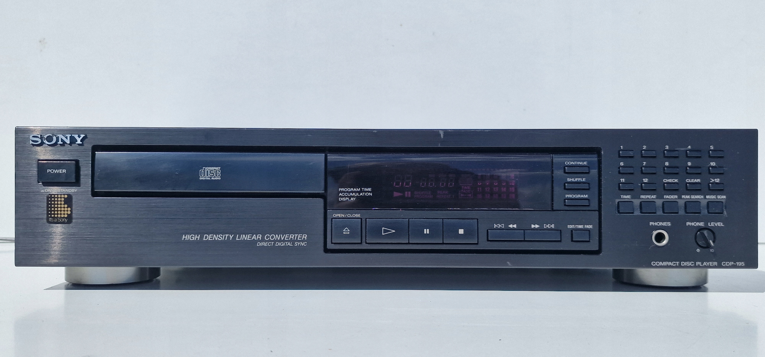 Odtwarzacz CD Sony CDP-195 czarny • Cena, Opinie Allegro