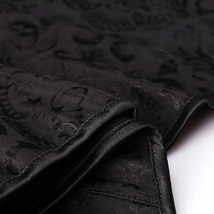 Modelujący CZARNY pas GORSET 26 METALOWYCH FISZBIN Materiał dominujący elastan