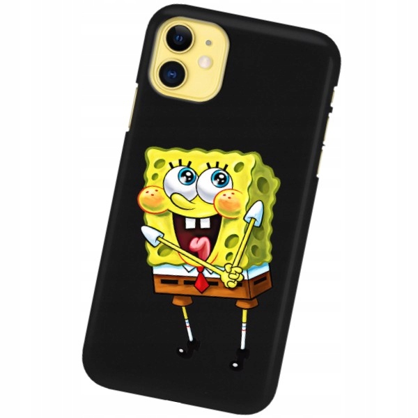 

Etui Mat Czarne do Iphone 11 Stich Sponge
