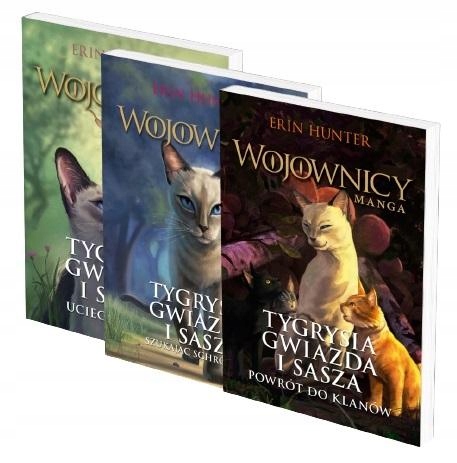

Pakiet: Wojownicy. Tygrysia Gwiazda.. Trylogia