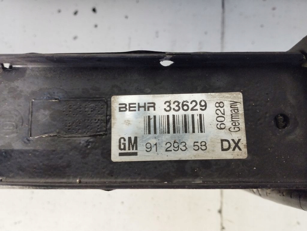 Opel Astra II 1.7 TD intercooler 9129353