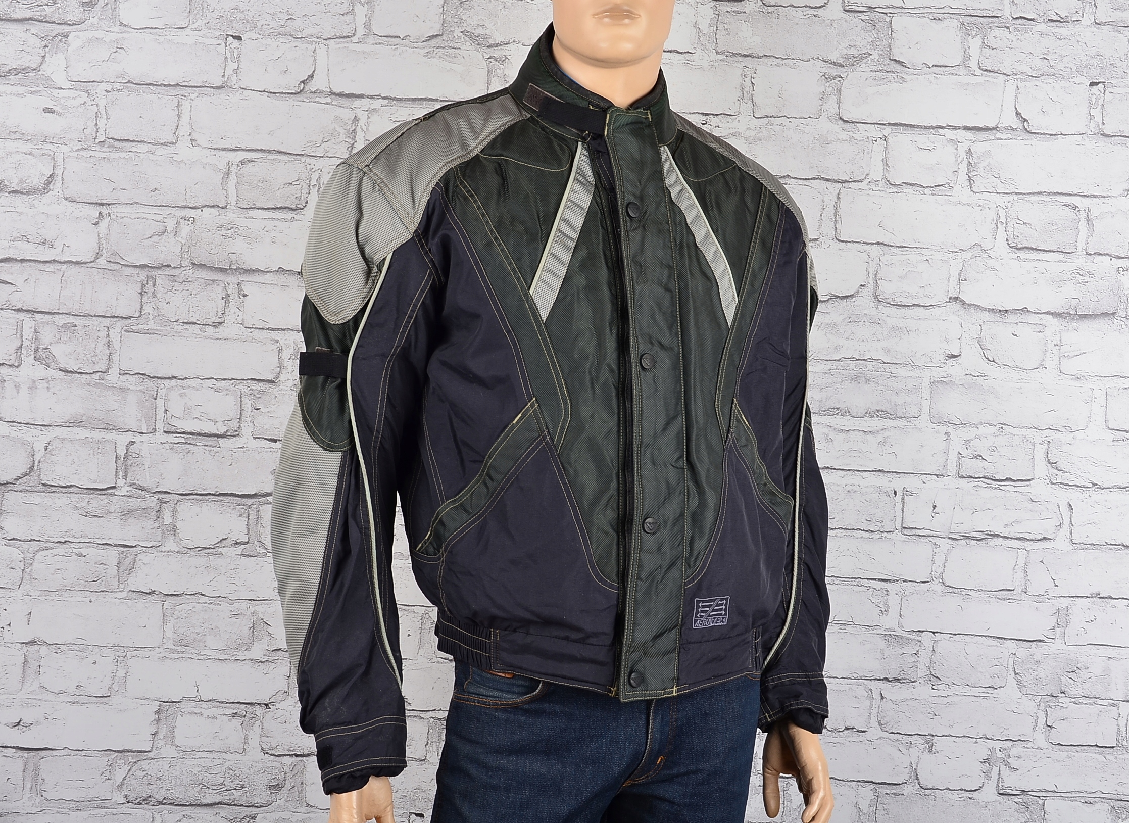 CIENKA KURTKA TEKSTYLNA MOTOLINE PROTEKTORY 50/L Materiał tekstylia