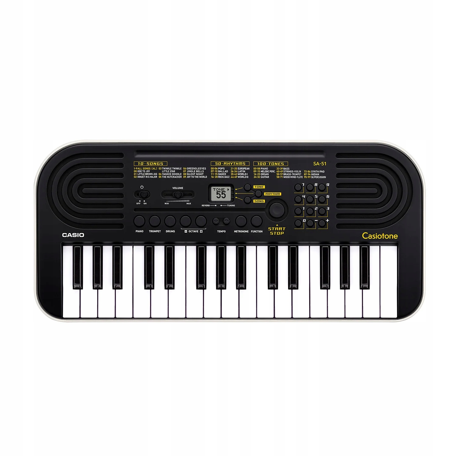CASIO SA-51 - KEYBOARD DLA DZIECI + ZASILACZ EAN (GTIN) 4971850321170