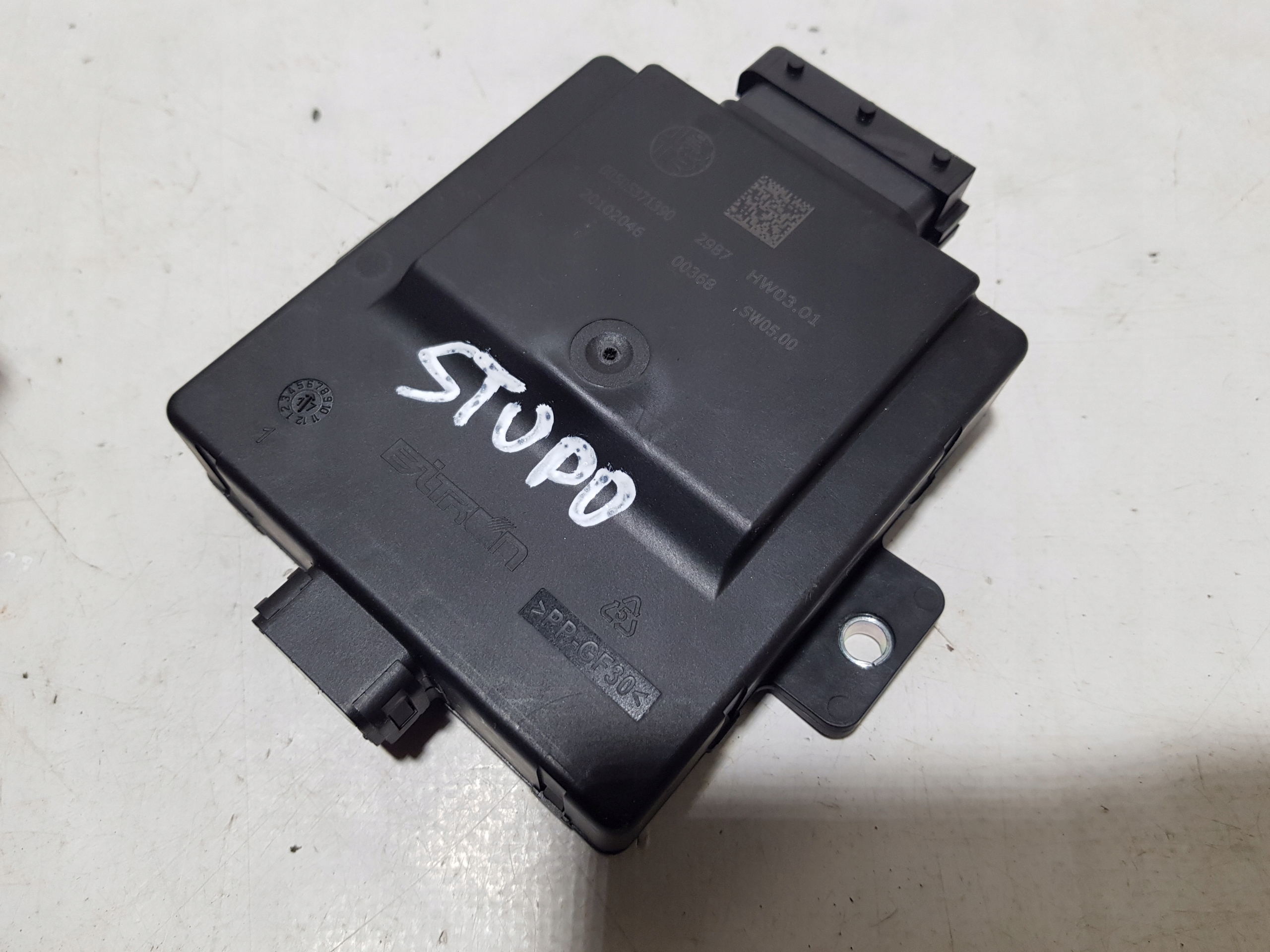 module control unit seat ALFA ROMEO STELVIO 00505371390 20102046 FD