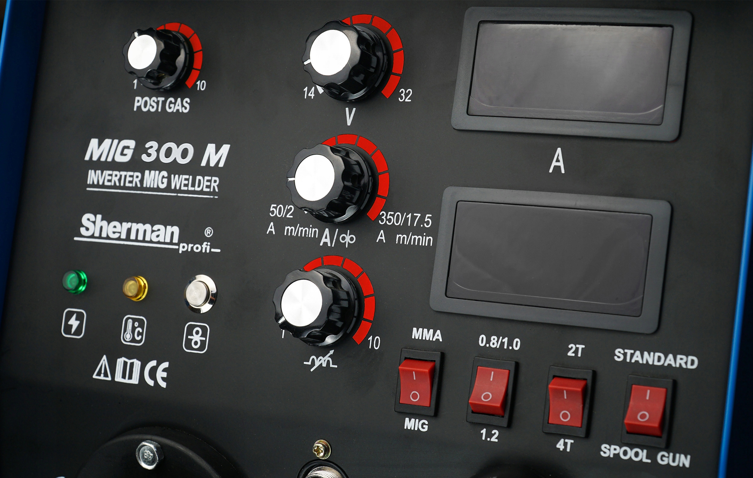 SPAWARKA MIGOMAT MIG MAG Sherman MMA 300A IGBT 300M półautomat Marka Sherman