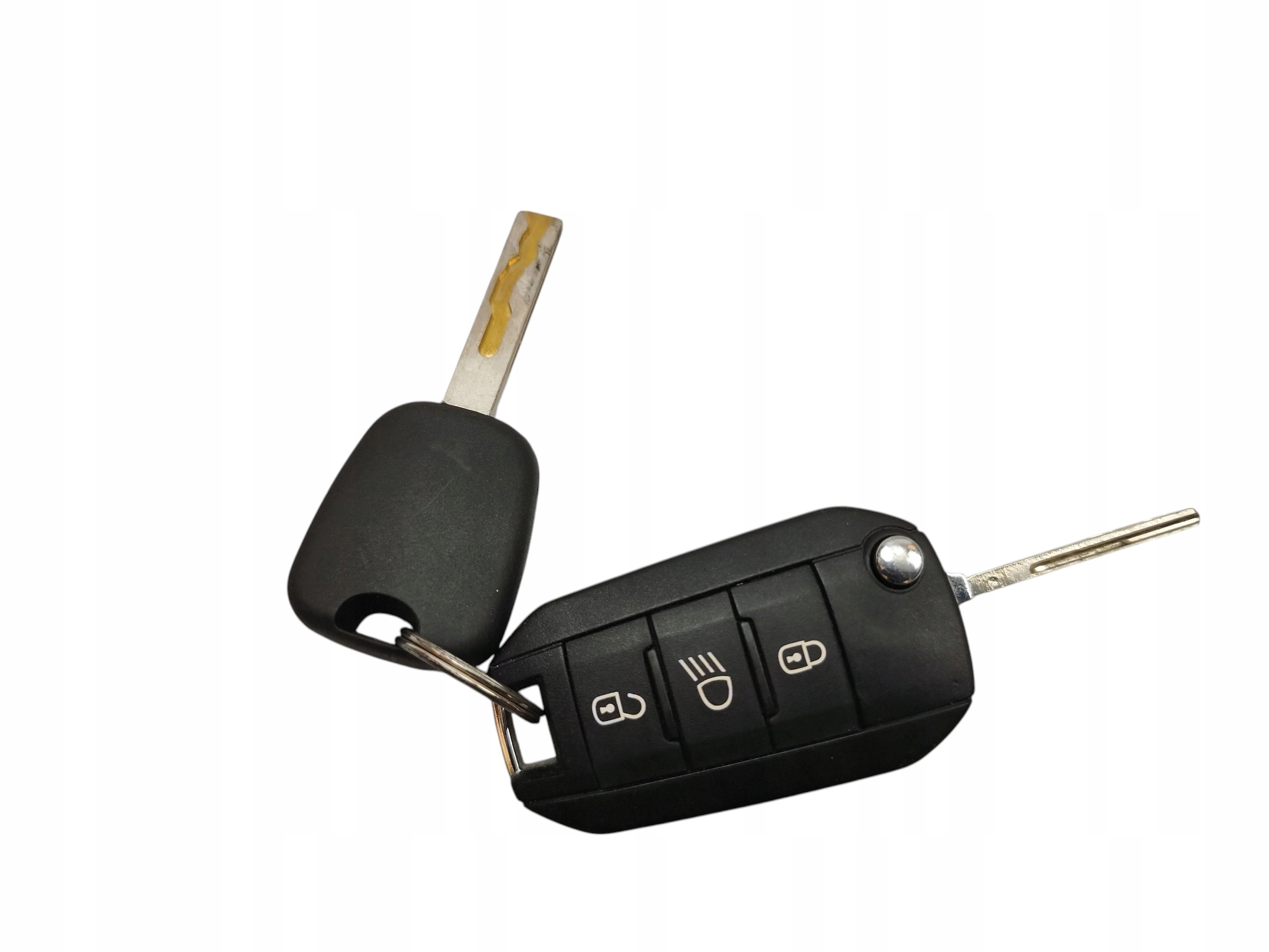 ignition 2X key lock cylinder cup PEUGEOT 2008 and (2013-2016) 9663123380