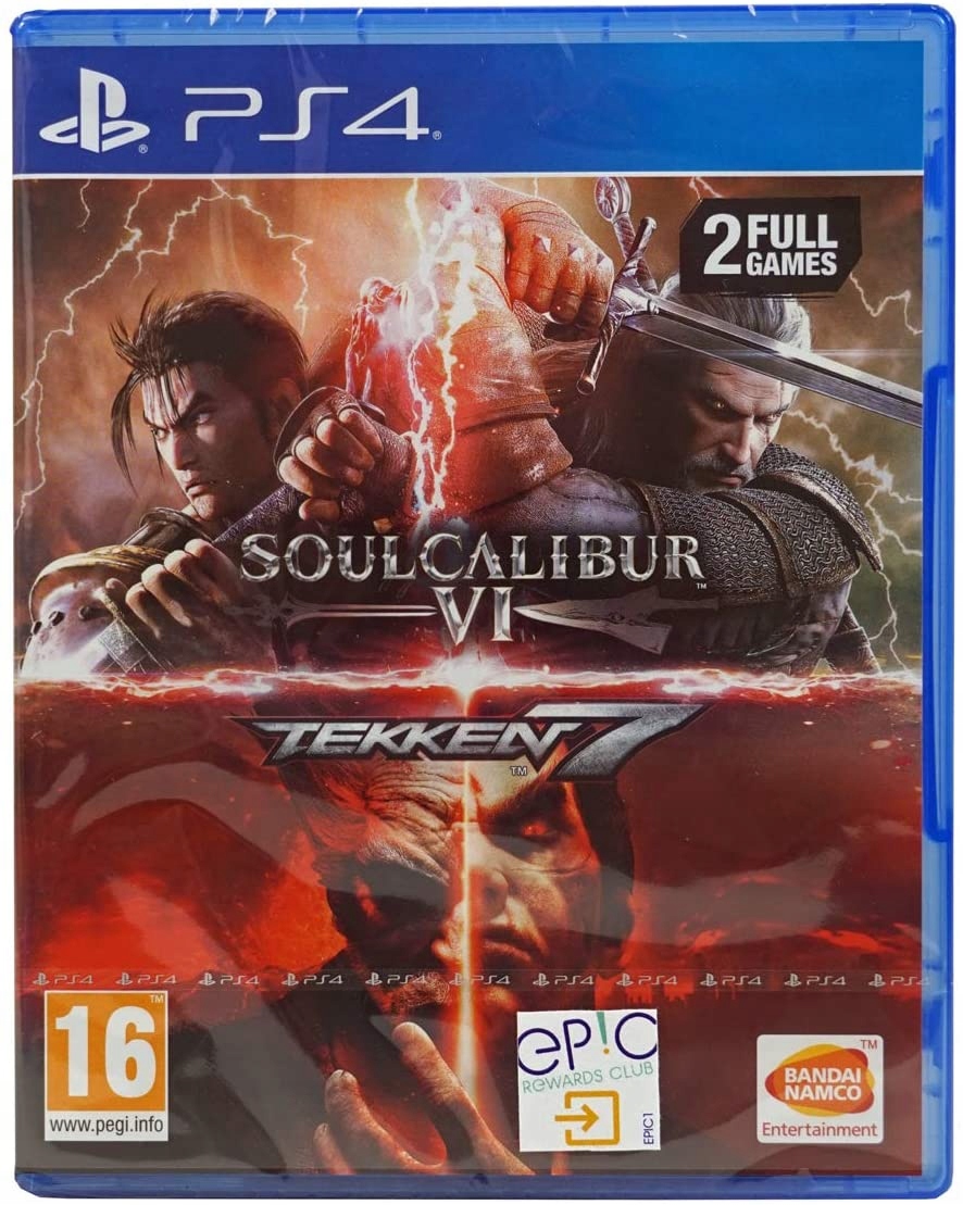 Sada Tekken 7 + Soul Calibur VI PS4