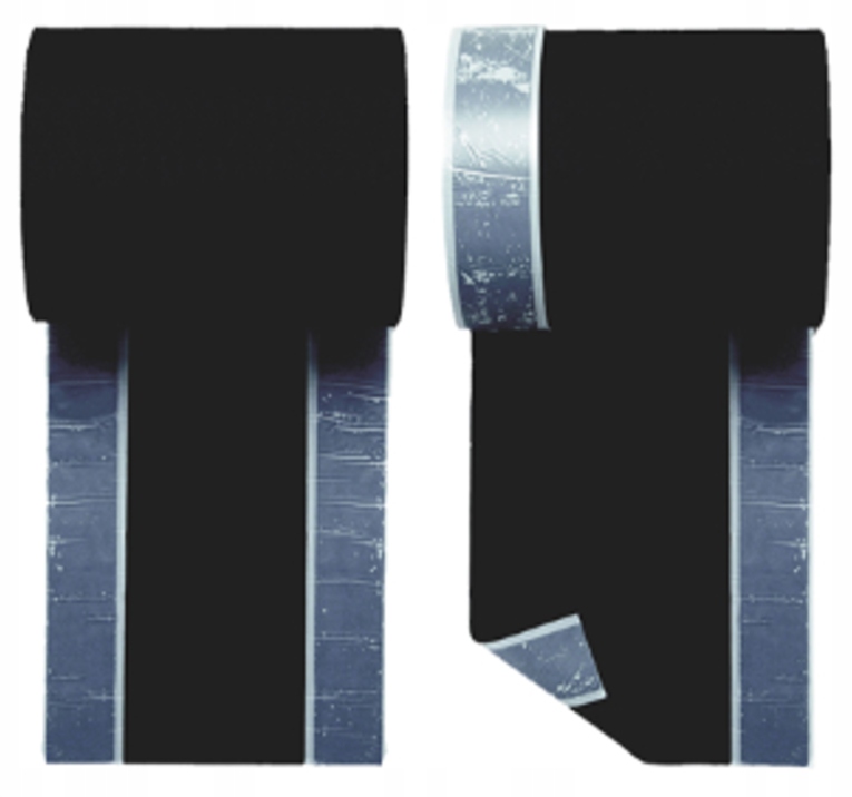 EPDM Taśma Folia okienna 150mm + 2 paski BUTYLU całkowita wodoszczelność Rodzaj taśma