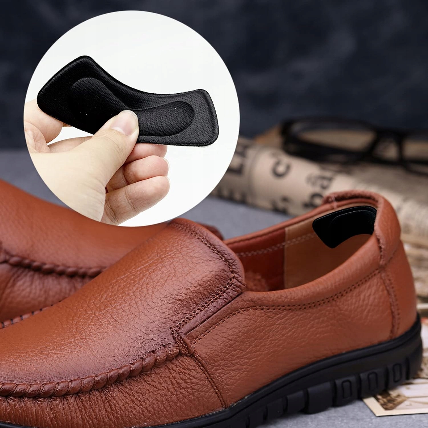 PIANKOWE ZAPIĘTKI DO DUŻYCH BUTÓW WKLEJANE WKŁADKI OBTARCIA NA PIĘTY Kod producenta 5905965212794