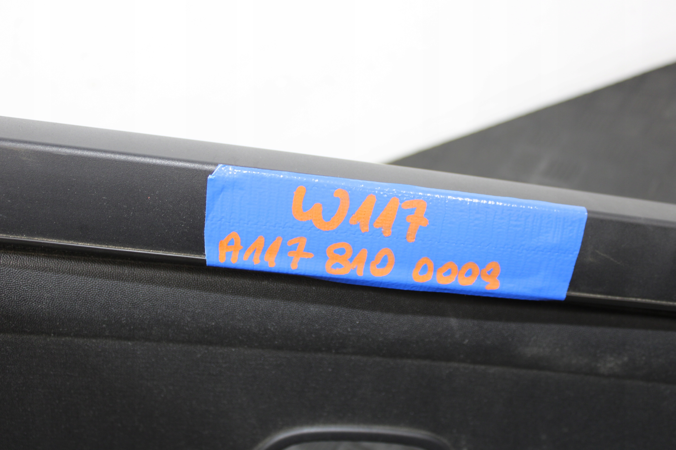 blinds boot A1178100009 MERCEDES CLA W117