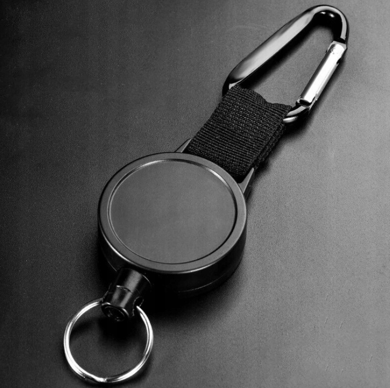 LINKA PLECIONA MOCNA ZWIJANA BRELOK RETRAKTOR 75cm Marka Modeus