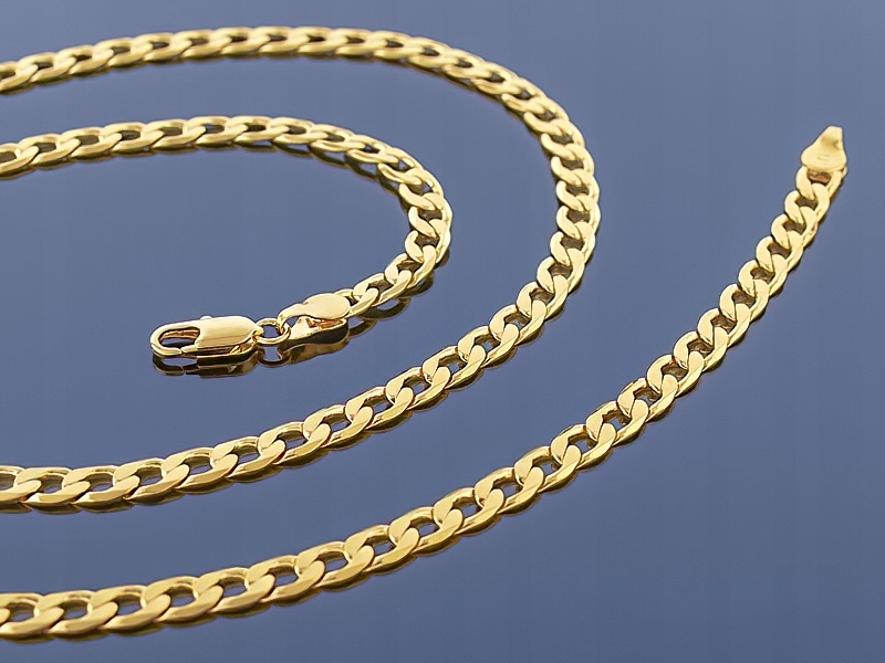

Złoty Łańcuch Pancerka 14k / 60cm / 4mm