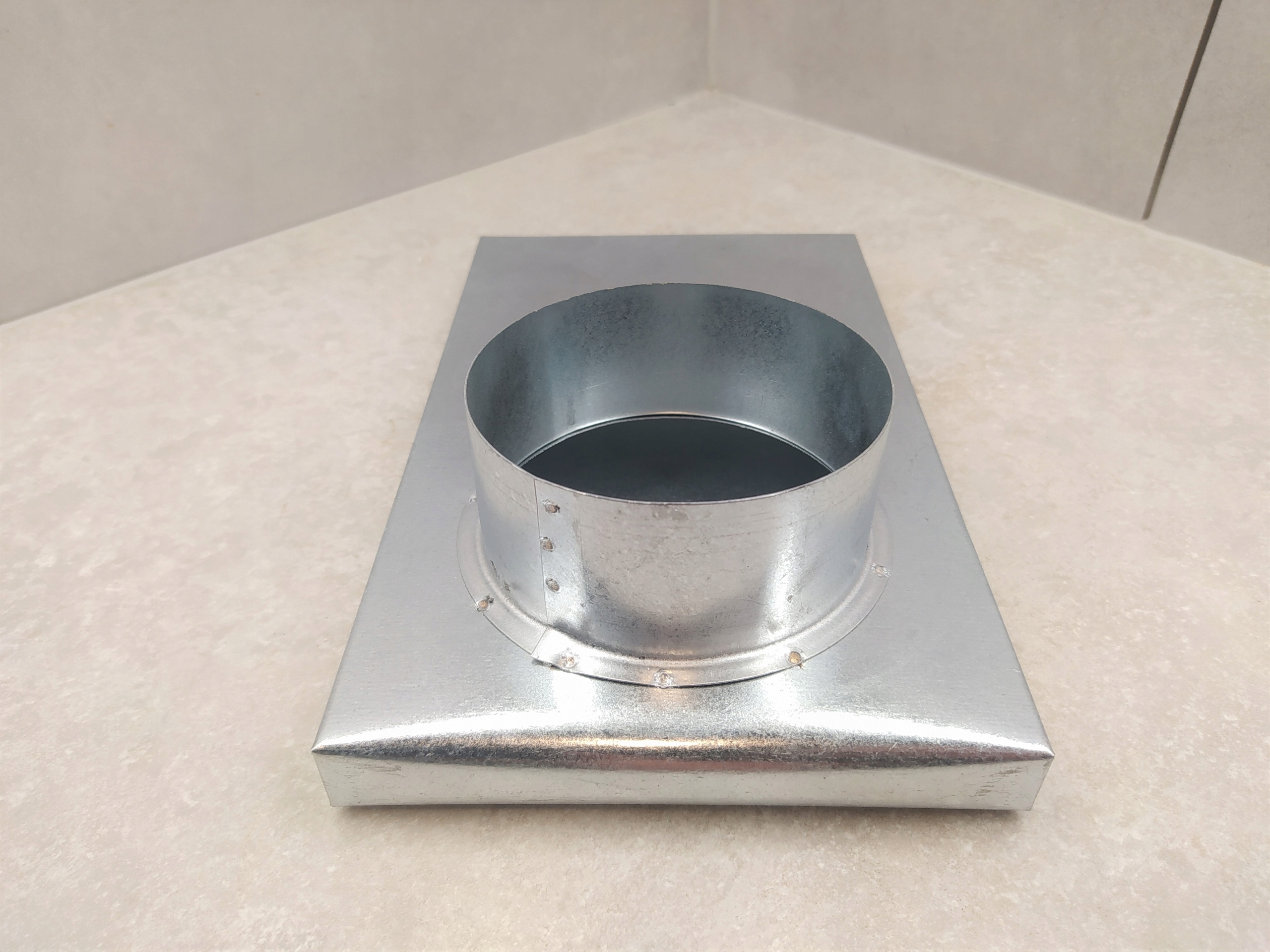 Przejście Dolotu Dolot Rura Ocynk Fi 100 Redukcja Marka Kratki