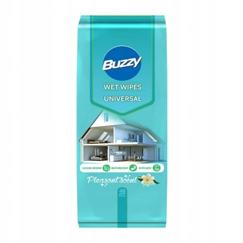 

Buzzy Chusteczki nawilżane uniwersalne