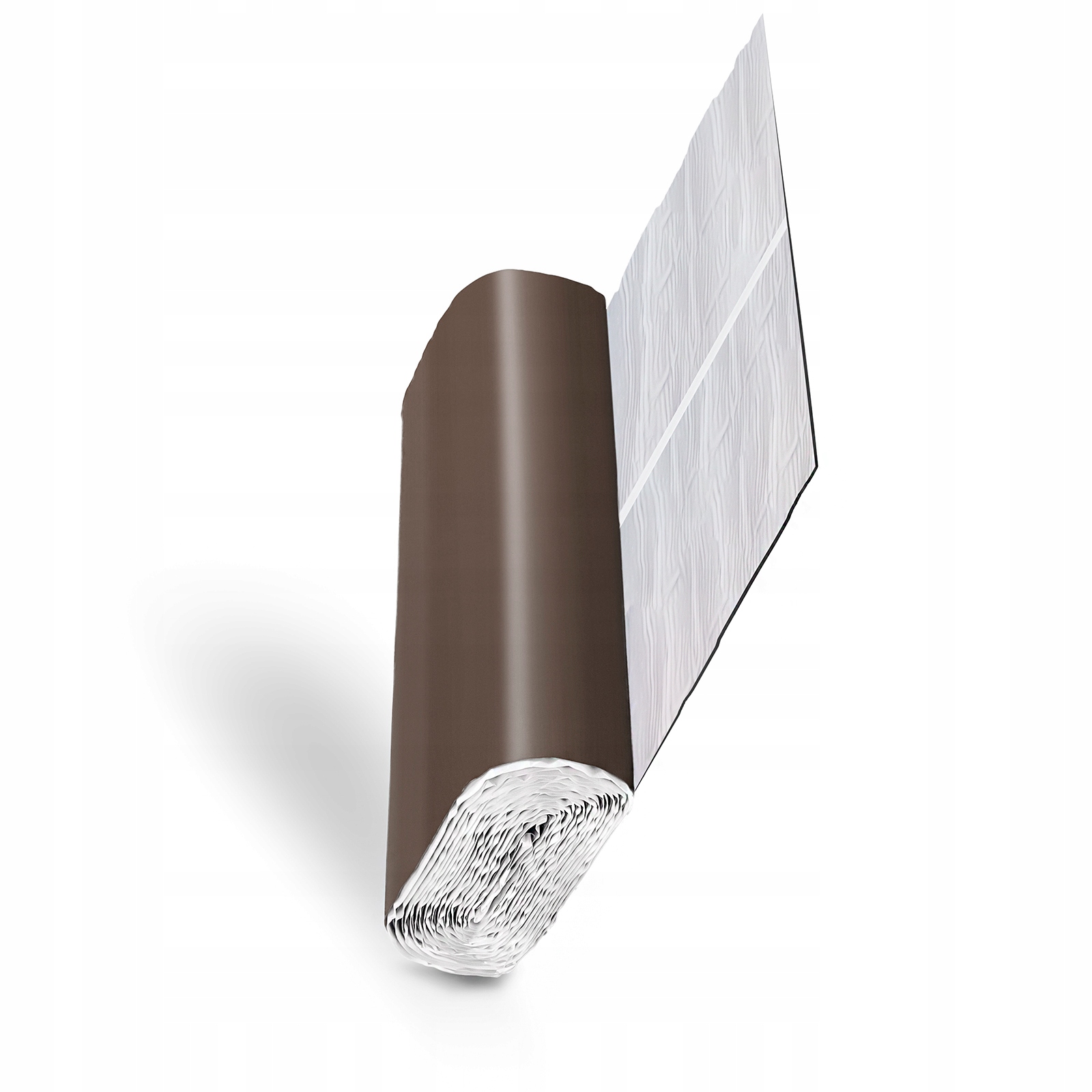 Komínová páska Olověná Plochá Samolepicí 300 mm Ral 8019 Tmavě Hnědá