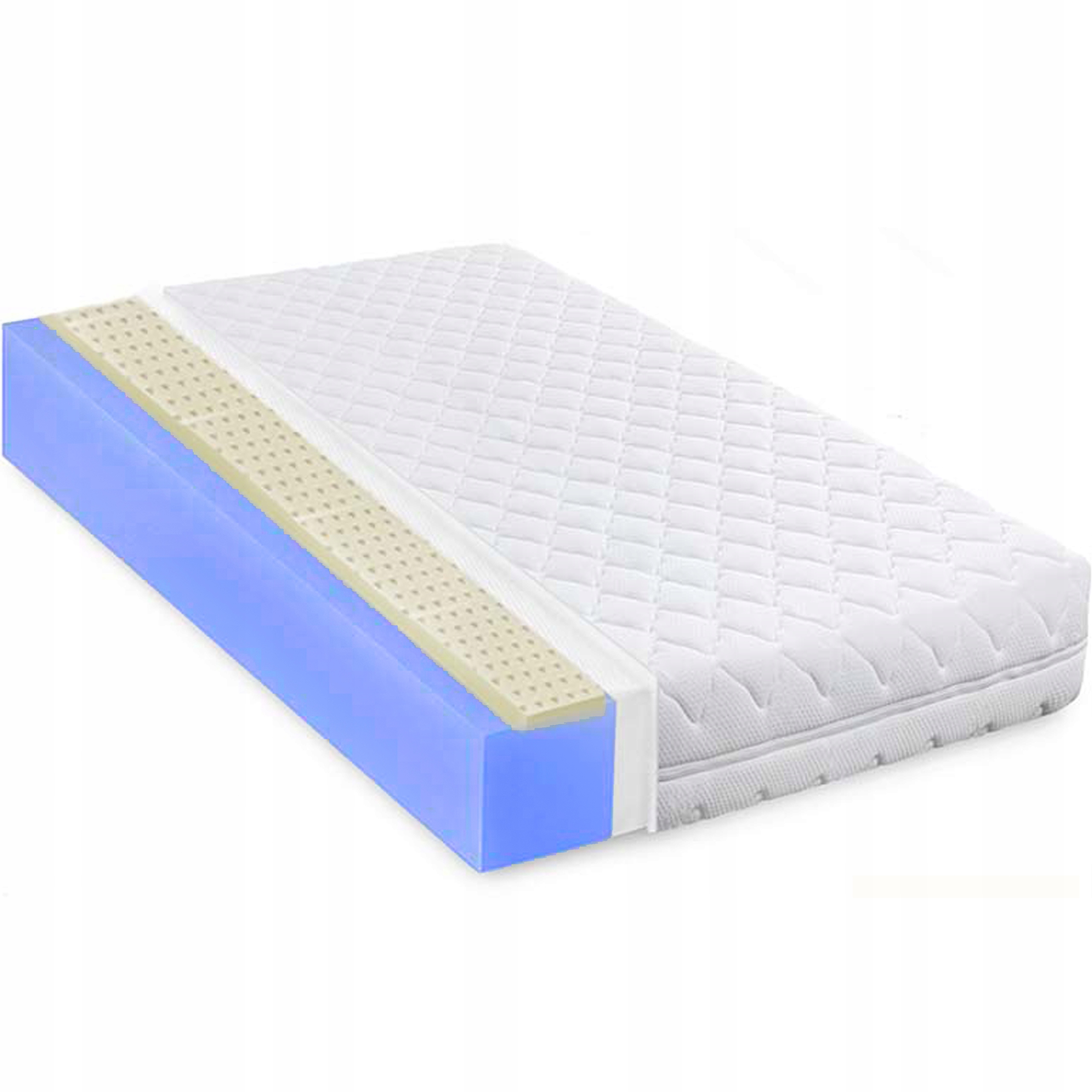 Penový matrac 90x200 ortopedický s latexom tvrdý H4 antibakteriálny