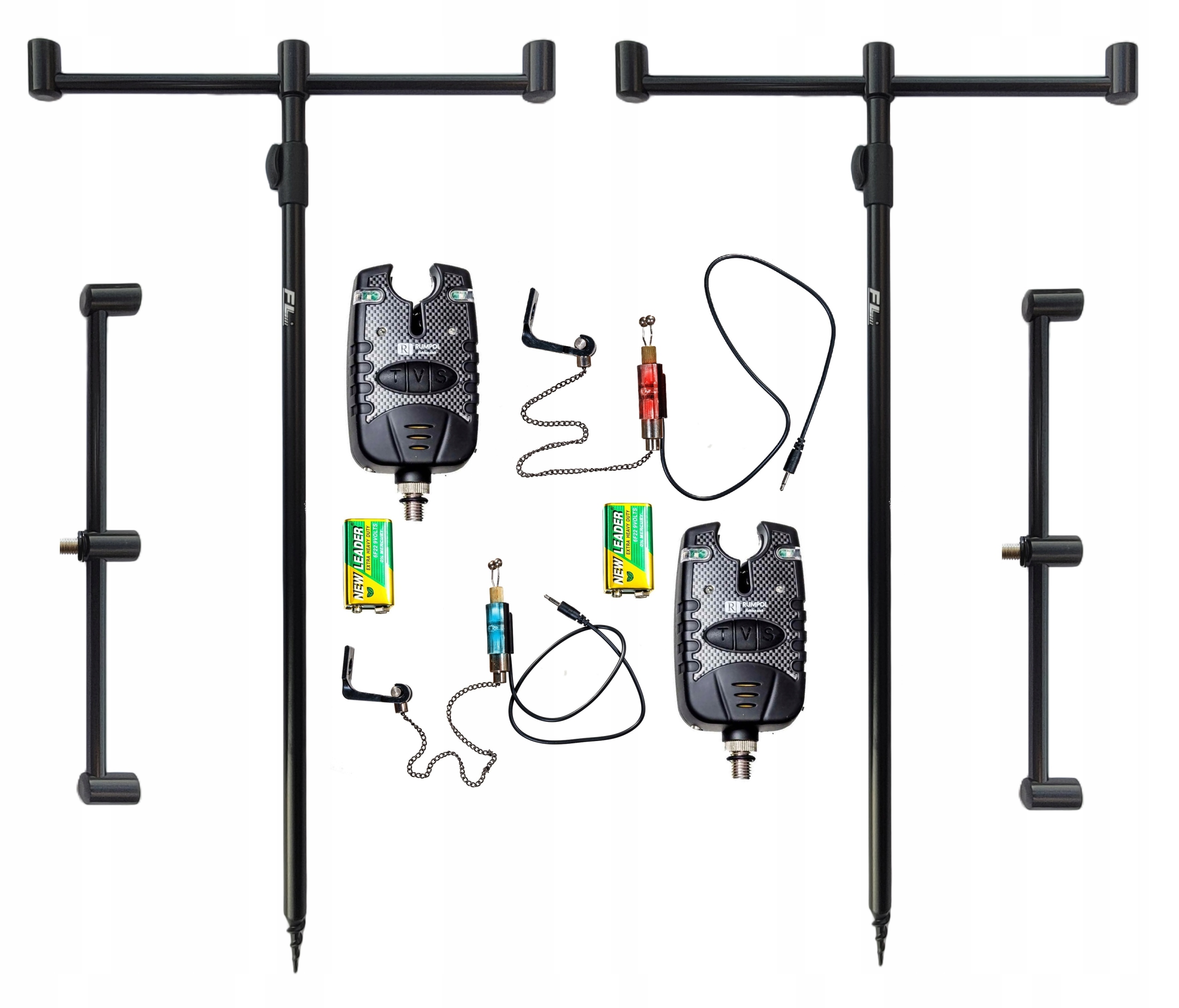 Zestaw stojaków podpórka 2x Sygnalizator 2x Hanger