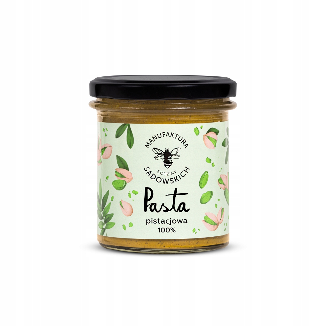 Levně Pistáciová pasta 300 g Pasieki Rodiny Sadowskich