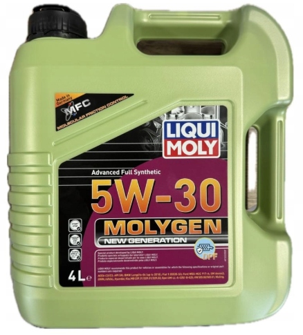 Olej Liqui Moly 5W30 Molygen Dpf New Generation C2/C3 4L