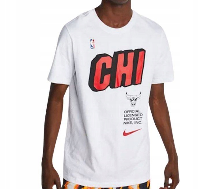 Tričko The Nike Tee Nba Chicago Bulls DR6709-100 S