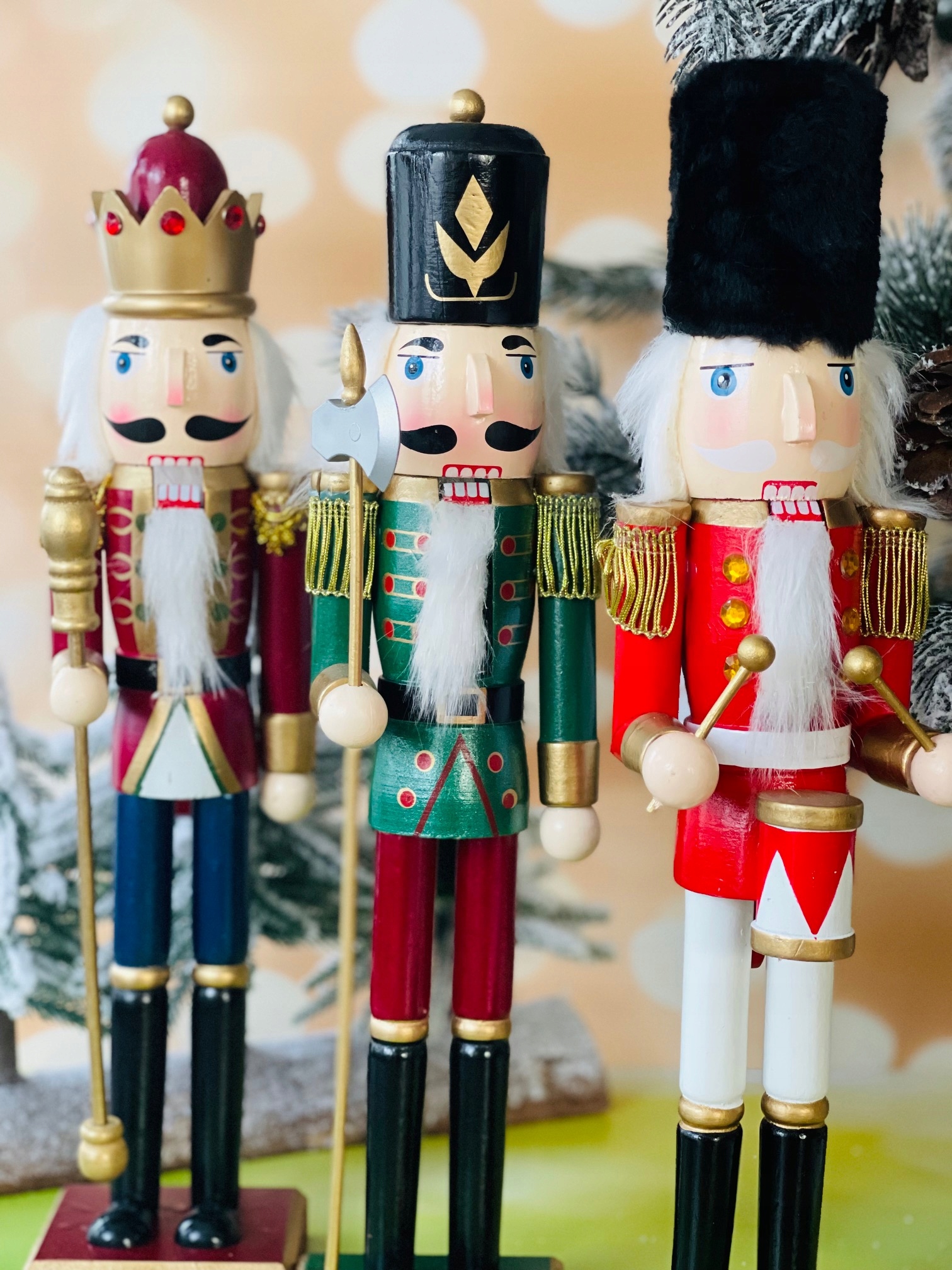 2 x DZIADEK DO ORZECHÓW FIGURKA ŚWIĄTECZNA biały Producent inna