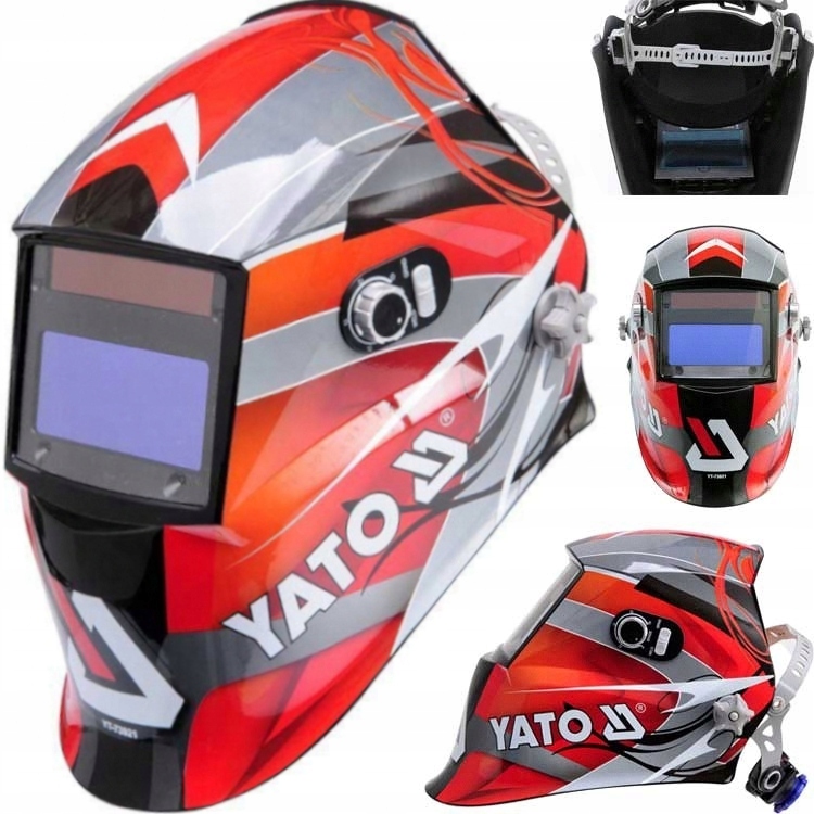 Yato Maska Przyłbica Spawalnicza Samościemniająca