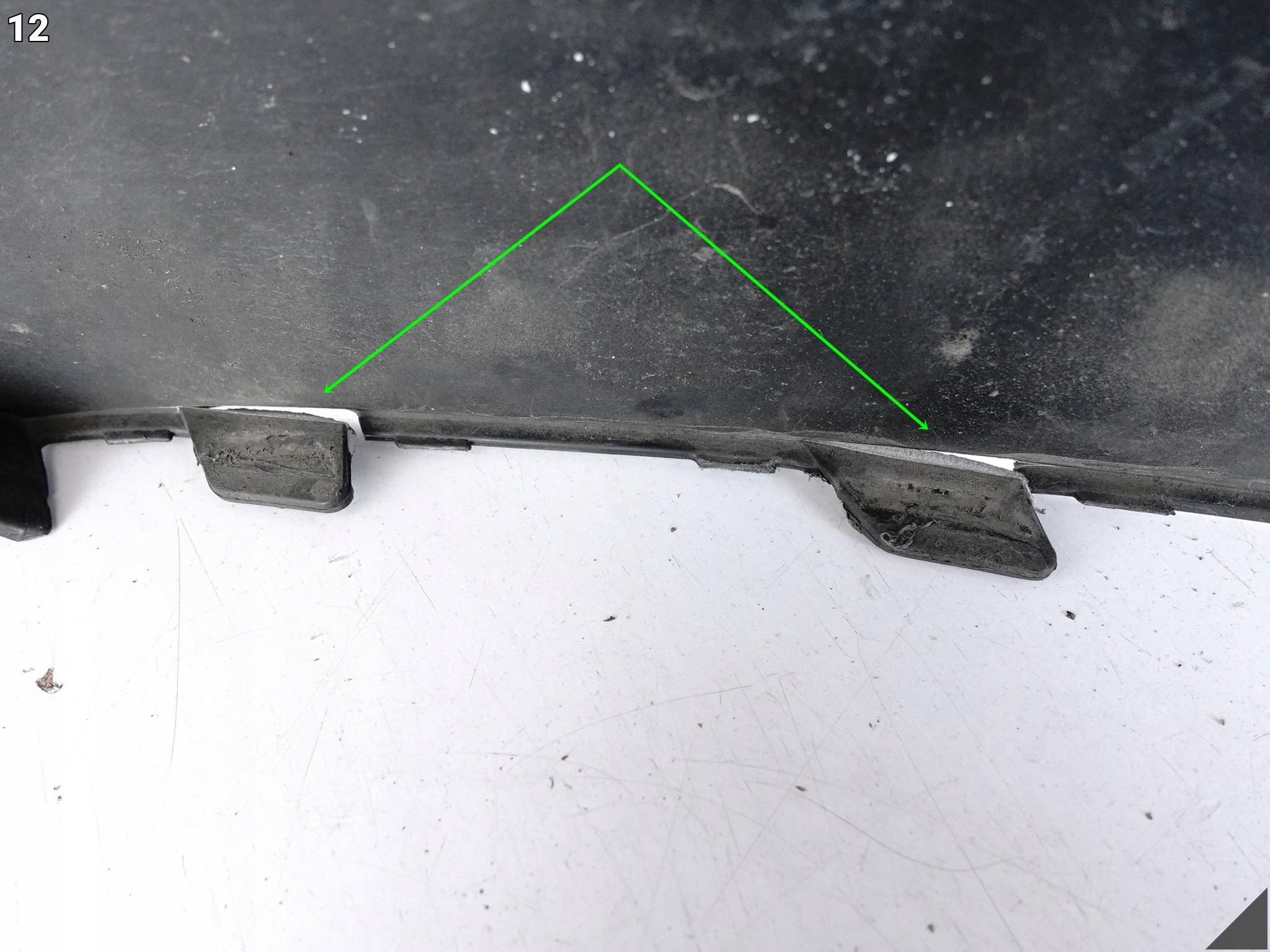 VW CRAFTER II 7C0 MAN TGE 16- cap bumper moulding grille front 7C0807819D