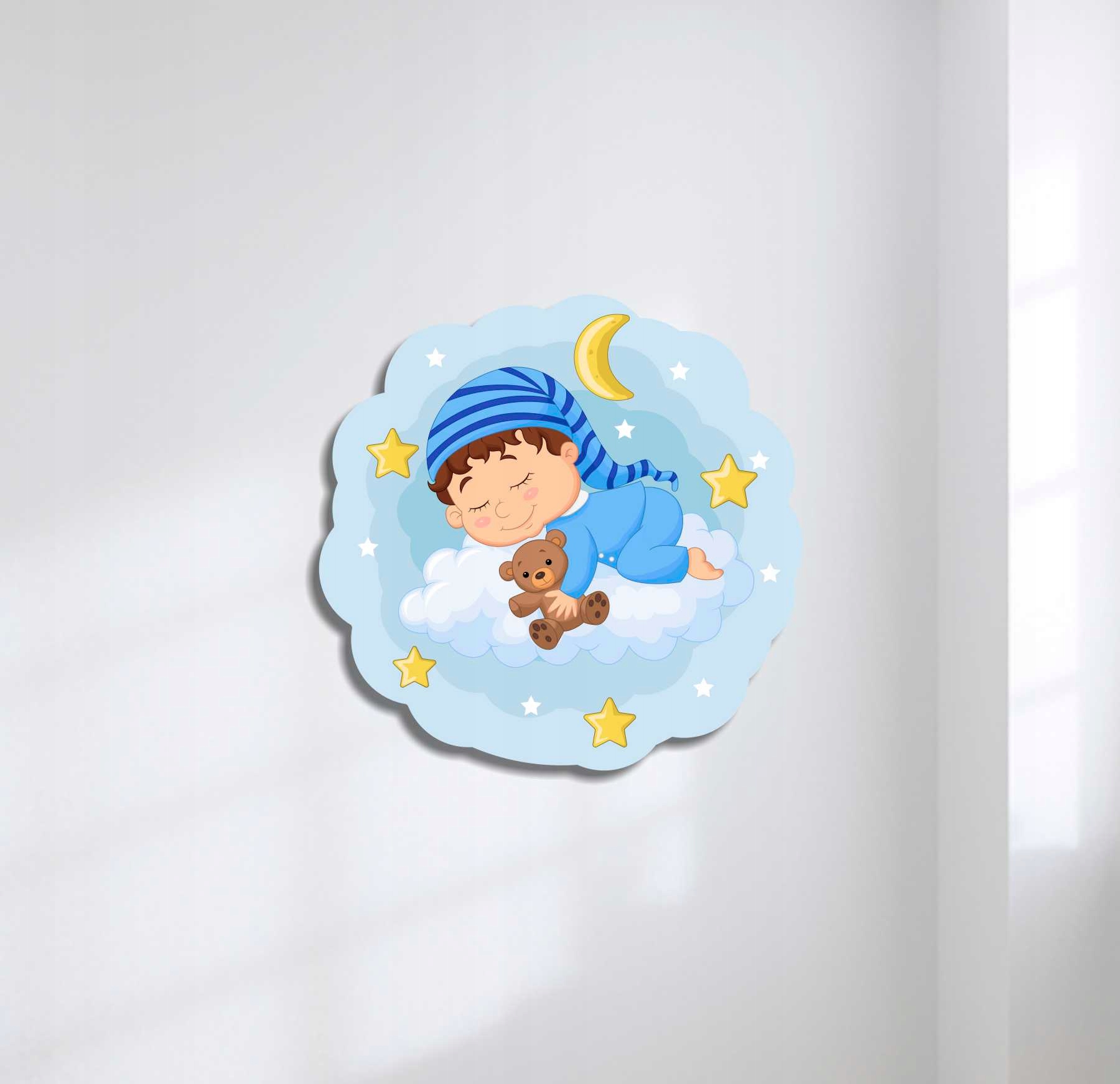 Lampka Chłopiec chmurka PJ21 Kolor wielokolorowy