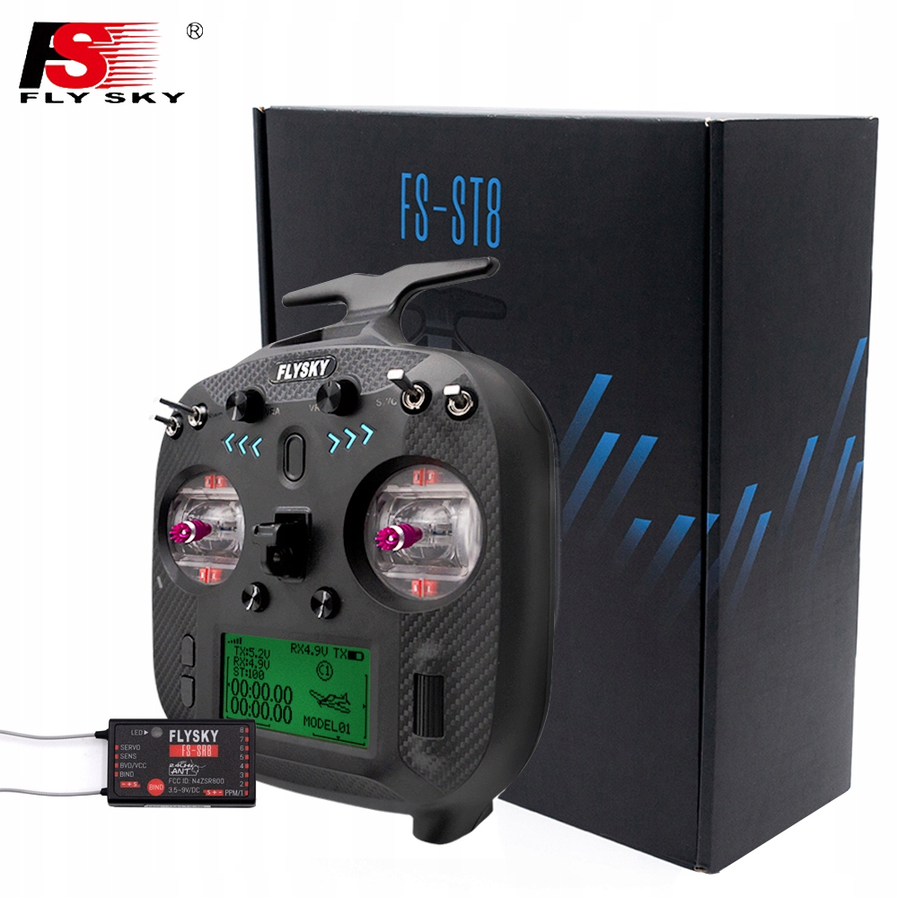 Přístroj FlySky FS-ST8 8-10 kanálů, vylepšený