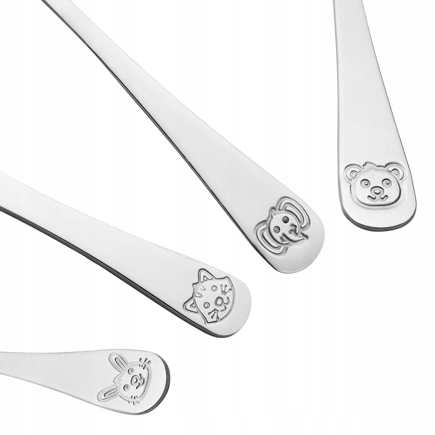 KOMPLET SZTUĆCÓW DLA DZIECI 4 ELEMENTY Marka Kamille