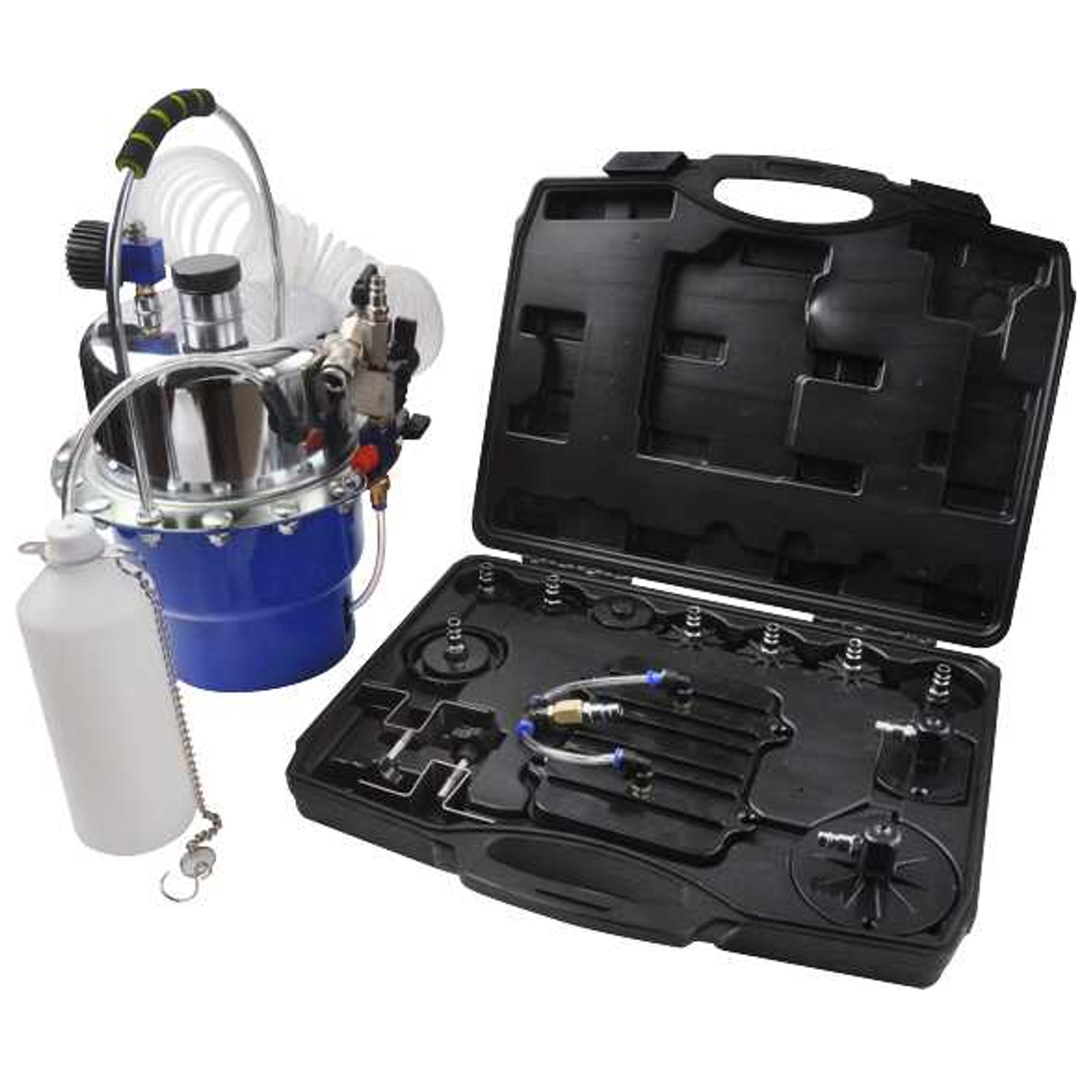 Sada pro výměnu brzdové kapaliny s adaptéry