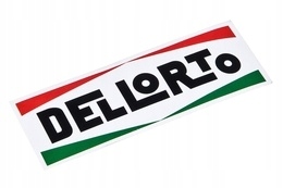 Naklejka logo Dellorto 90X30mm