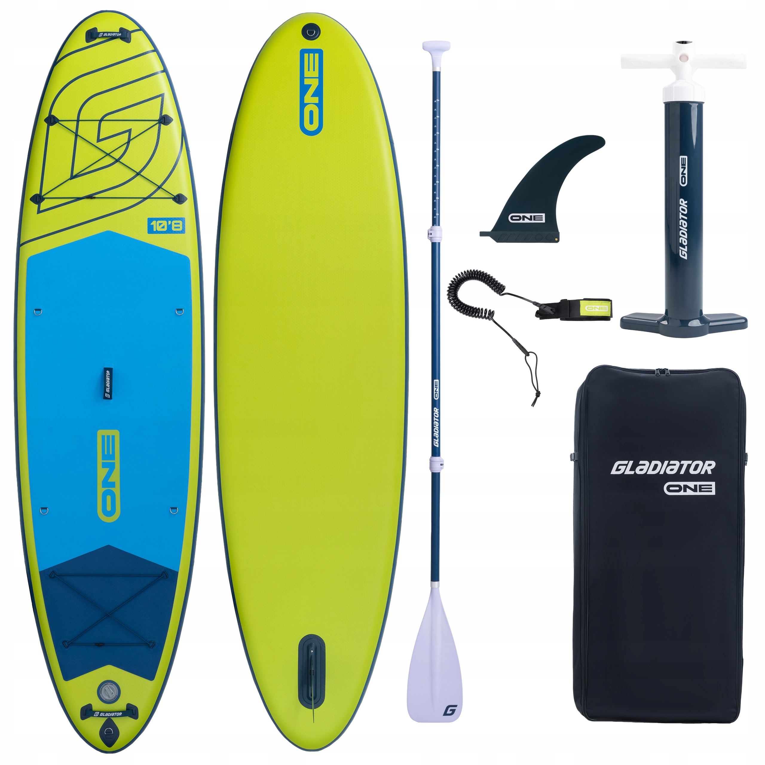 Deska Sup Pompowana Gladiator One 10'8 Allround Lime 2026