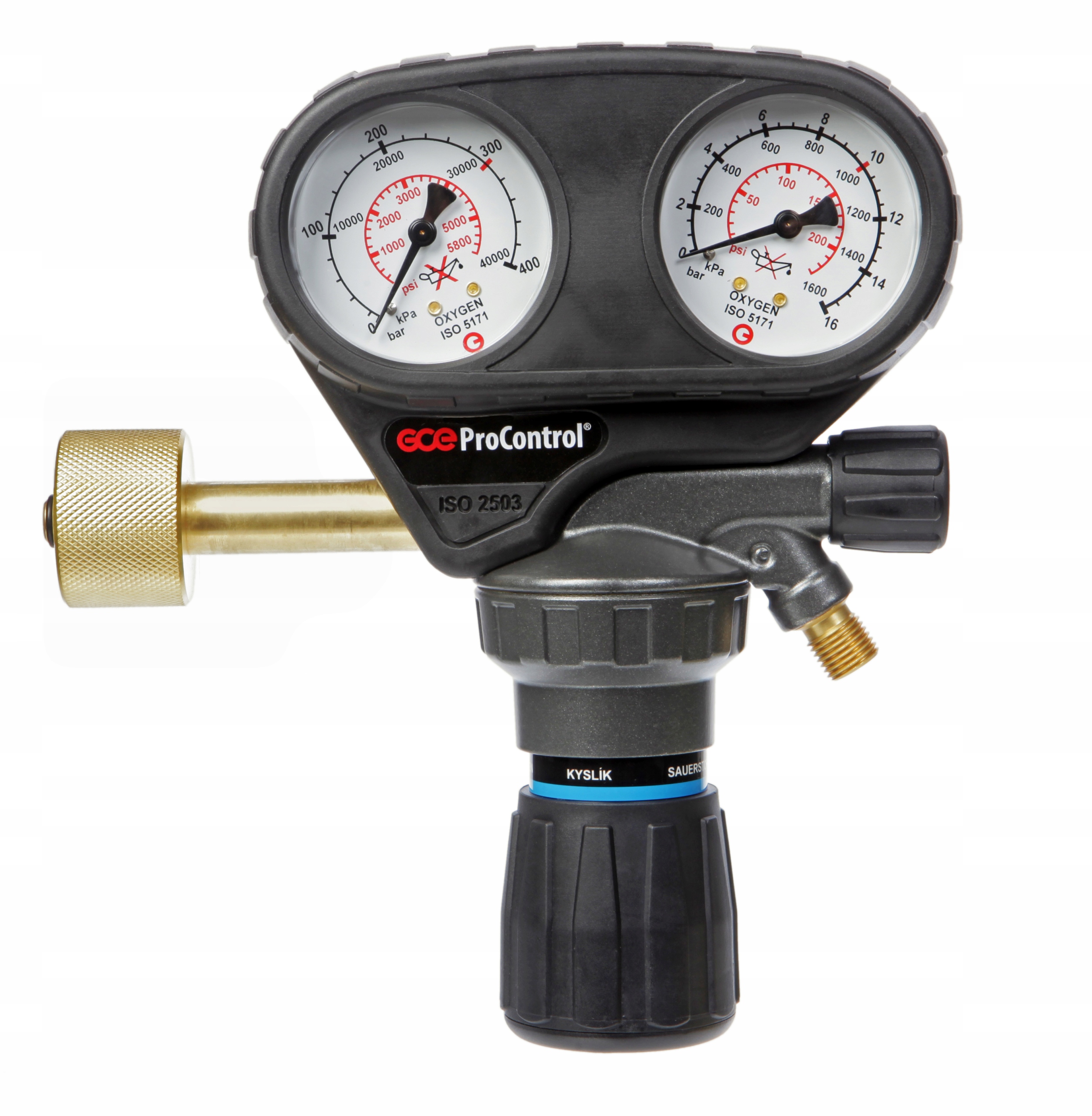 Reduktor butlowy Gce ProControl Tlen Profesjonalny Jednostopniowy O2