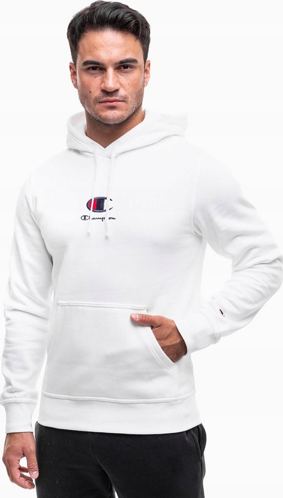 Pánská Mikina Champion Bílá 220268 WW001 vel. XL