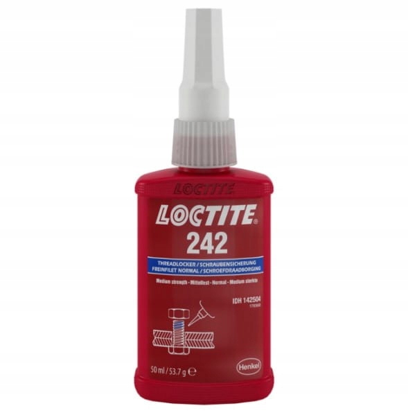 Loctite 242 50 ml lepidlo na závity, modré, stredná pevnosť