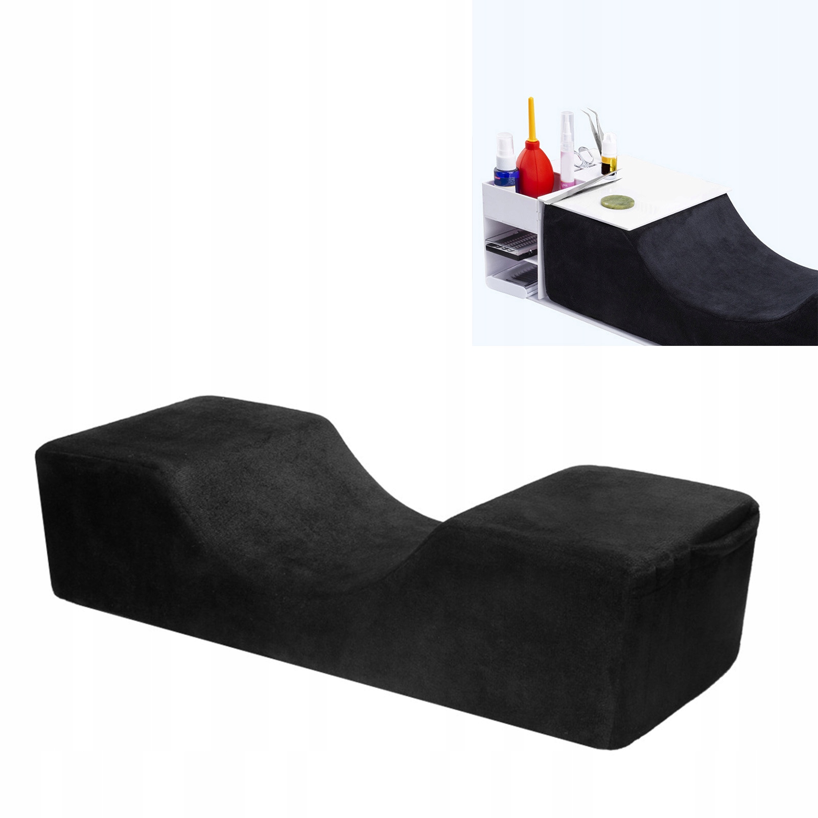 Polštář Pro Stylistku Prodloužení Řas Černý