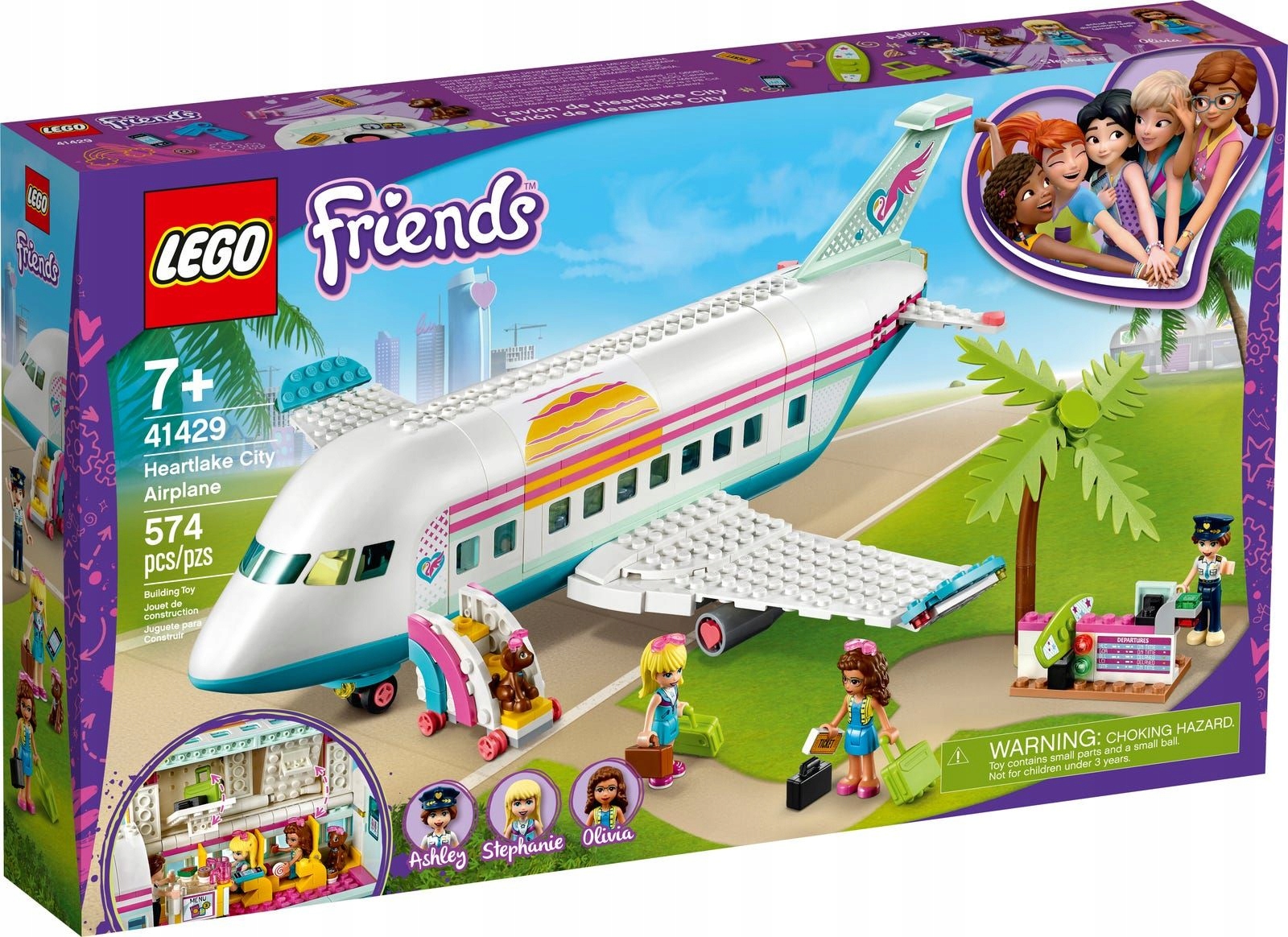 Lego Friends 41429 Letadlo z města Heartlake Nové