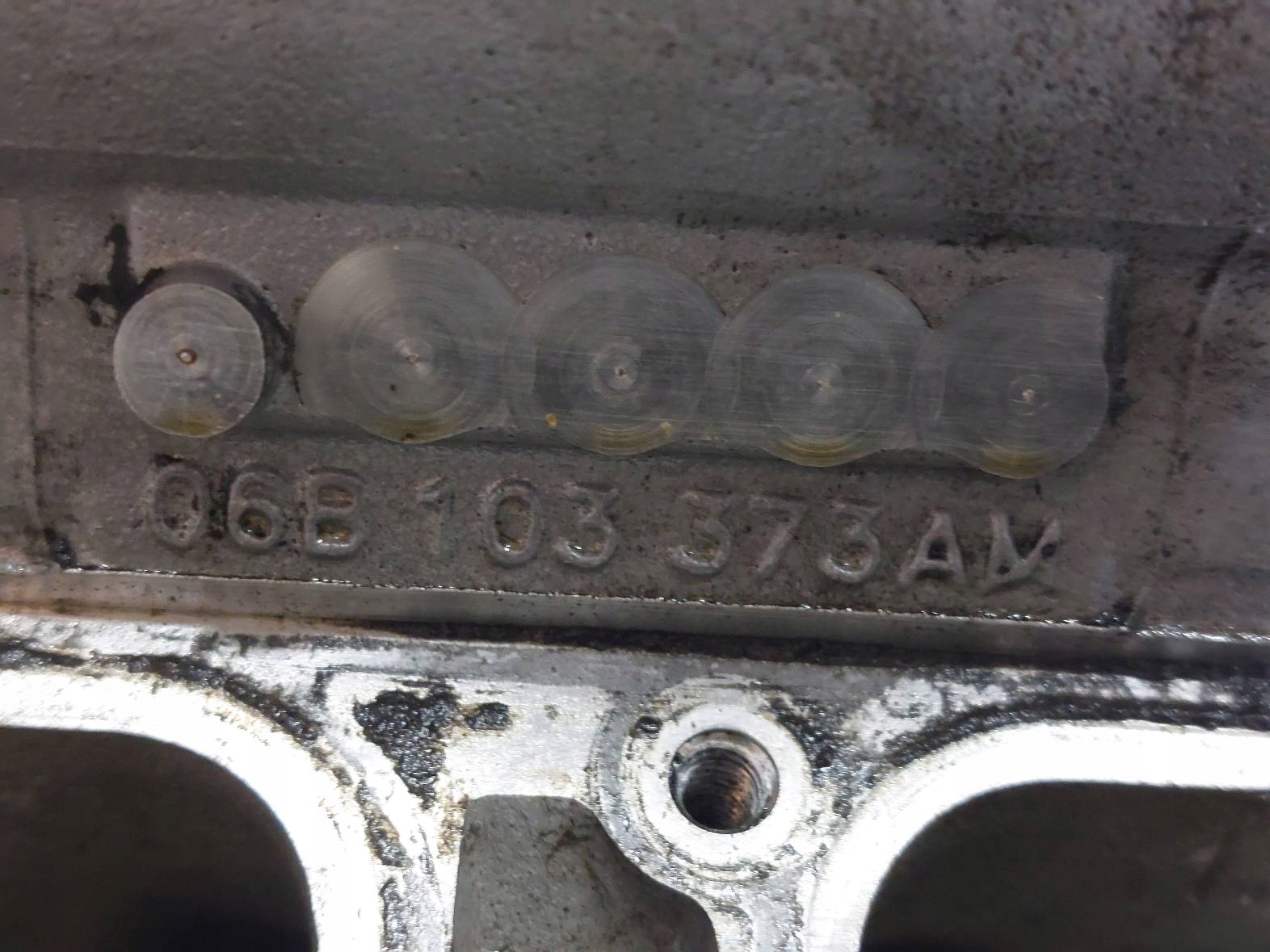 TESTATA AUDI A4 B6 2.0 20V 06B103373AM 06B103127P ALT