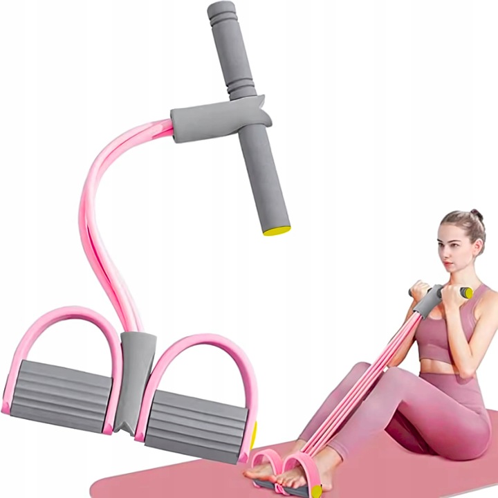 2* Expandérová Guma Pro Fitness Cvičení Pro Ženy, Zpevňující Nohy Břicha