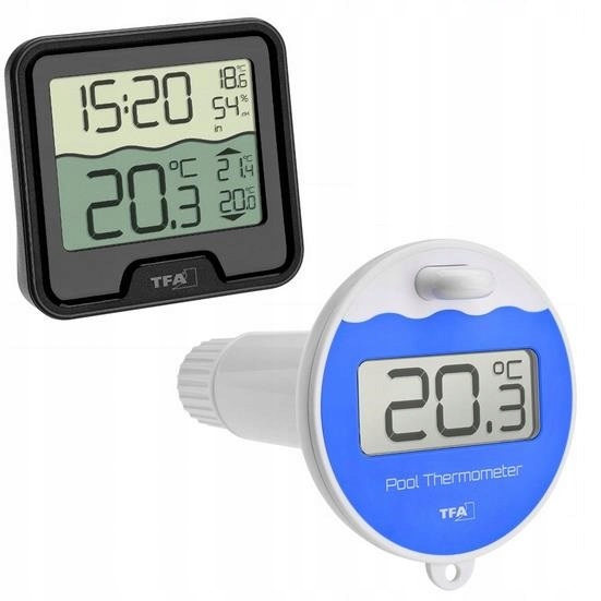 Digitální bazénový teploměr Tfa Dostmann