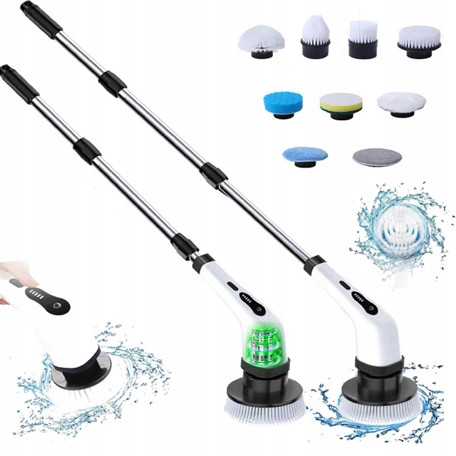 Levně 9V1 Ruční Přenosný Elektrický Rotační Čisticí Kartáč Pro Použití