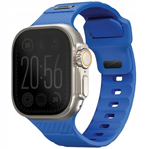 Uniq řemínek Stride pro Apple Watch 42/44/45/49 mm Fkm Rubber Strap modrý