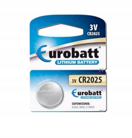 BATERIA DO ZEGARKA PILOTA EUROBATT CR2025 3V